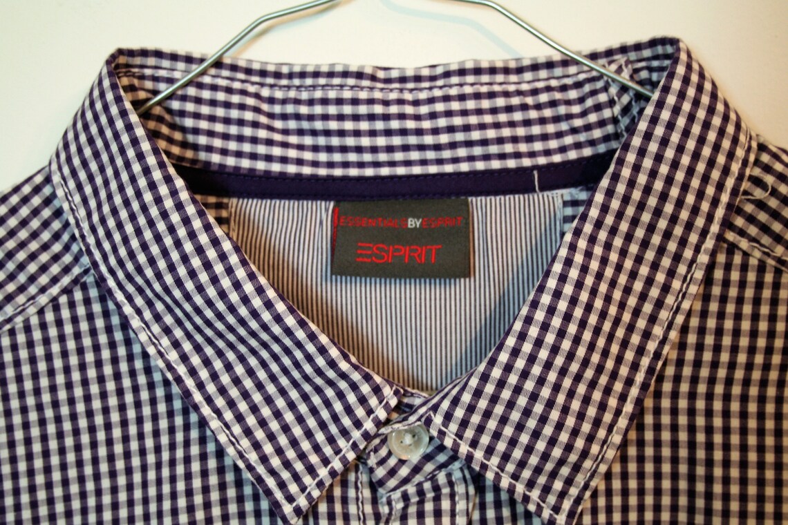 ESPRIT Mens Shirt Long sleeved 100% Cotton / Size: XXL | Etsy