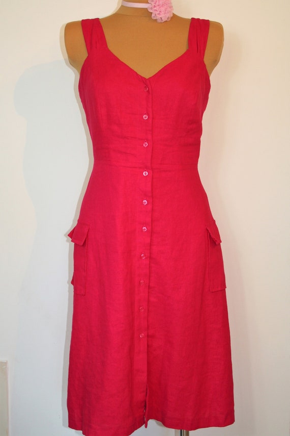tu linen dress