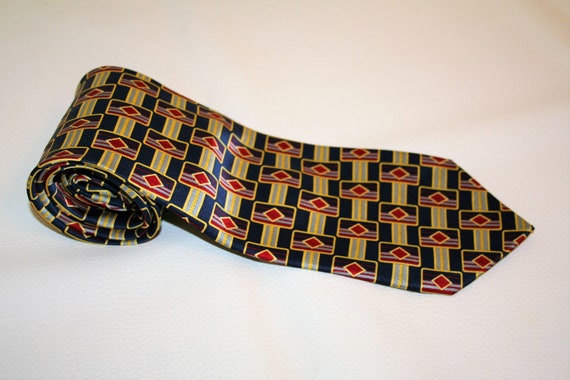 Tie Vintage *Como House* 100% Silk made in ITALY