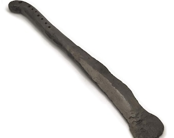 Hand forged lamprey, Forged Iron, Black Steel