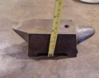 Vintage small iron anvil. Jewelry tool