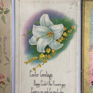 Job Lot 6 x viktorianischen antike Ostern GREETINGS Postkarte | Etsy