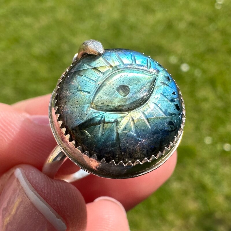 Fortune Rings Silver Fortune Teller Ring - Etsy