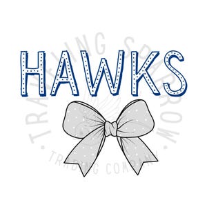 Custom Hawks Mascot PNG | Sublimation Design PNG | Digital Download | School Spirit | Mascot Png | Football PNG | Trendy Png | Preppy Png