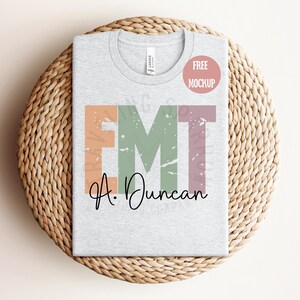 Custom EMT Personalized Design (PNG Digital Download)