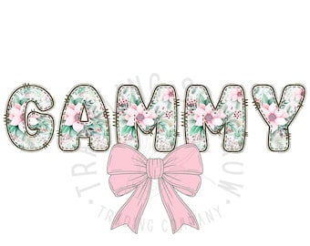 Custom Gammy PNG, Gammy PNG, Sublimation Design, Digital Design, Instant Download,  T-Shirt Design, Trending, Popular right now, Mothers Day