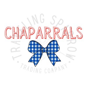 Custom Chaparrals Mascot PNG | Sublimation Design PNG | Digital Download | School Spirit | Mascot Png | Football PNG | Trendy Png | Preppy