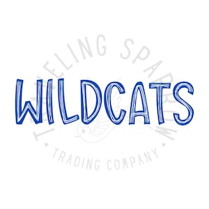 Custom Wildcats Mascot PNG | Game Day Png | Digital Download | Custom PNG | Instant Download | Mascot PNG | Football Png | Basketball Png