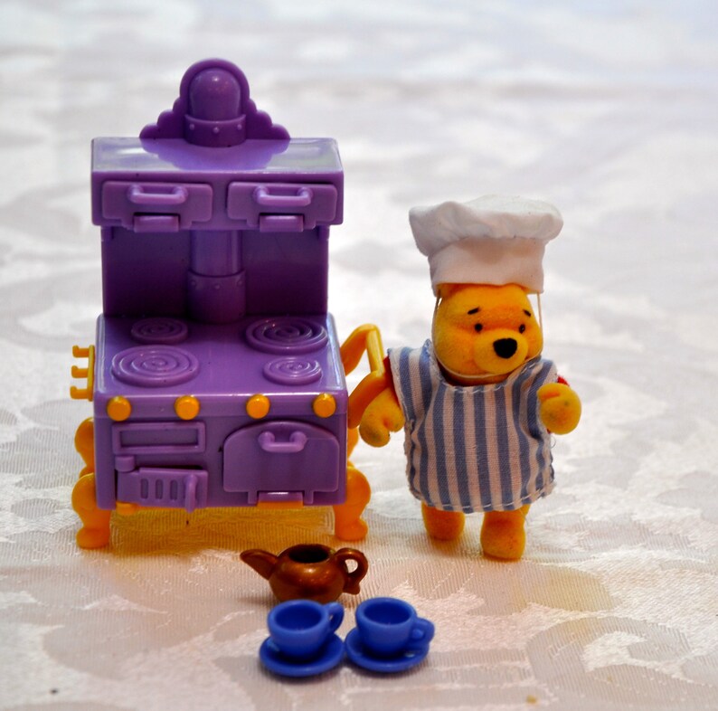 Vintage Disney Delightful Days Winnie The Pooh Kitchen Etsy
