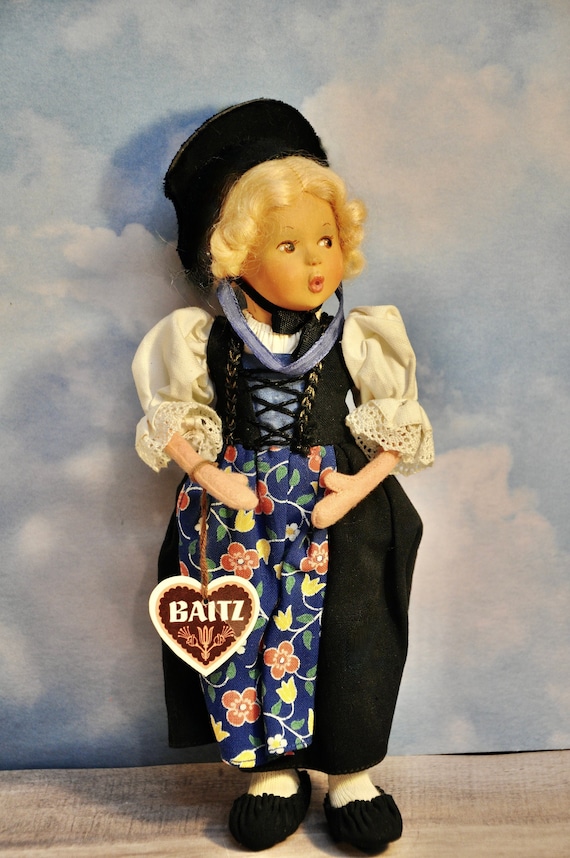 Vintage BAITZ Zurich Doll: 9