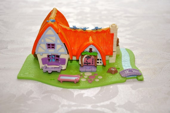 Polly Pocket Snow White House Snow White And The Seven Etsy