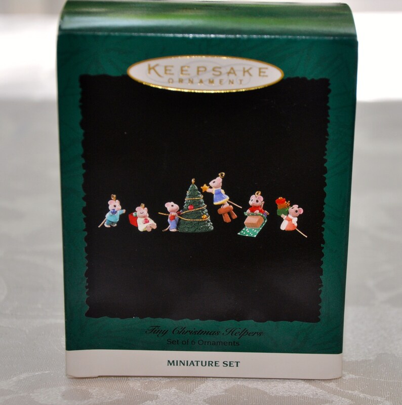 HALLMARK Keepsake Ornament 1996 Welcome Friends New Collectors Series Miniature HALLMARK Keepsake Ornament 1996 Welcome Friends New Collectors Series Miniature