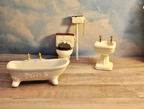 Miniature clawfoot cheap bathtub