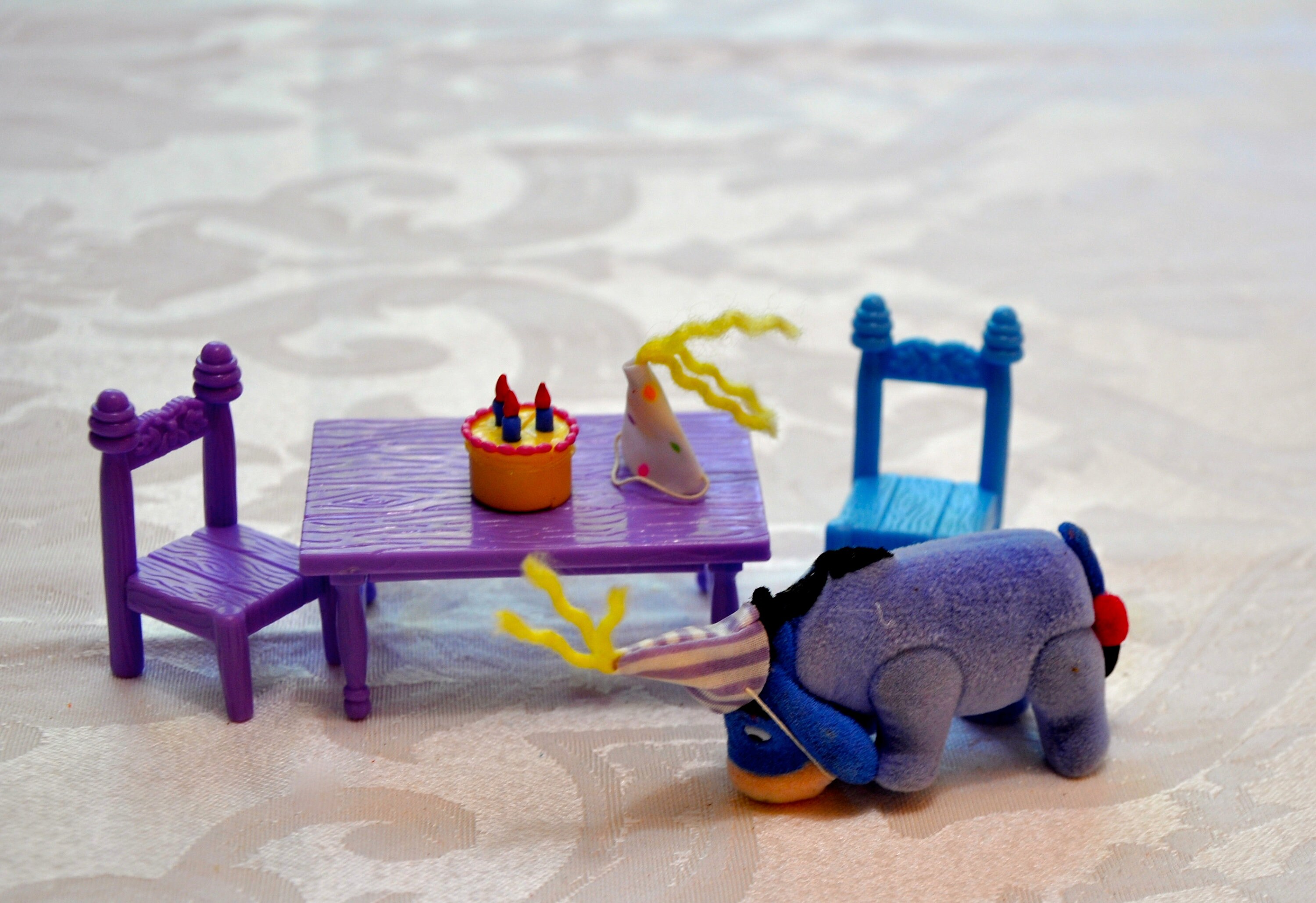Vintage Disney Delightful Days Eeyore S Birthday Playset Etsy