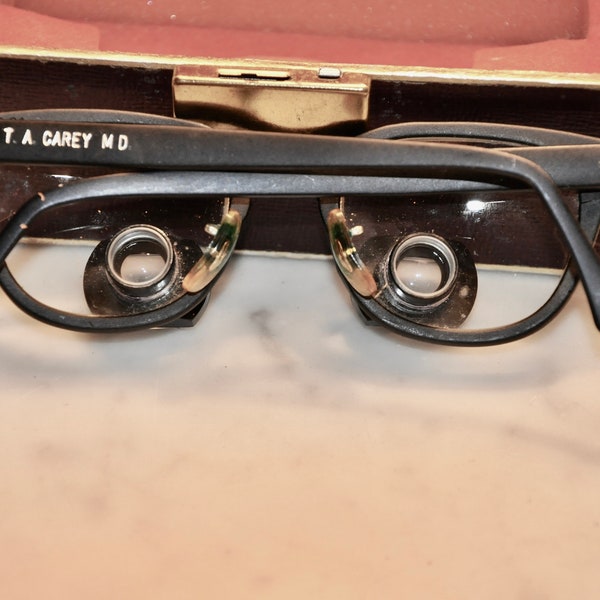 Vintage Designs für Vision's chirurgische Teleskope Nach Maß Arzt Brillen Yeoman Rahmen Original Fall Herzchirurg Brille