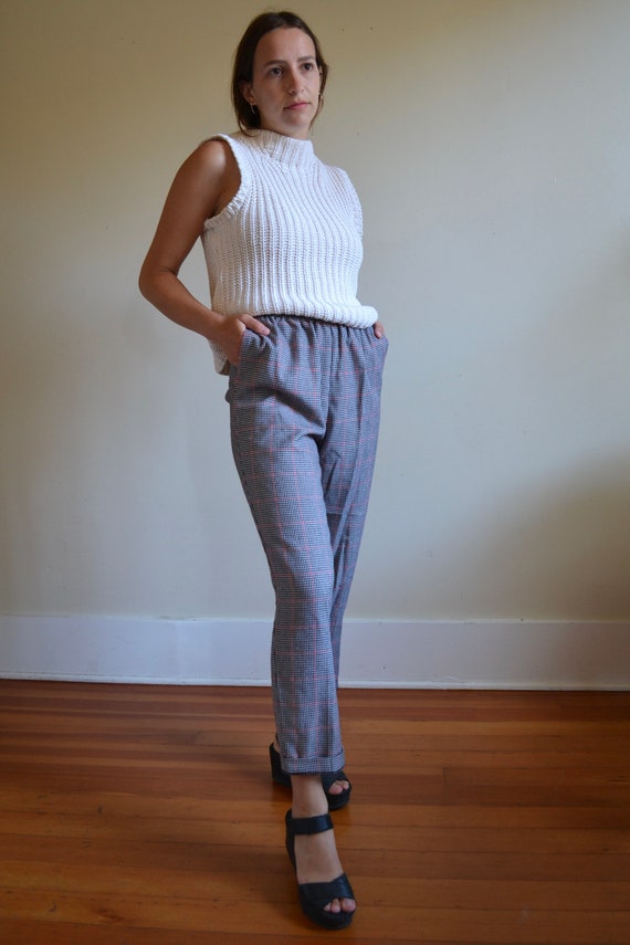 Vintage Plaid Pants