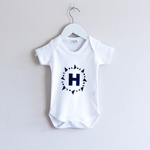 initial babygrow