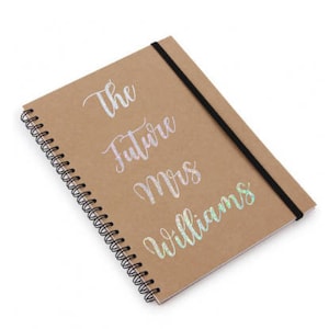 wedding planner notebook/Bride to be notebook/Book for planning wedding /Wedding notes/How to plan a wedding/Personalised wedding planner