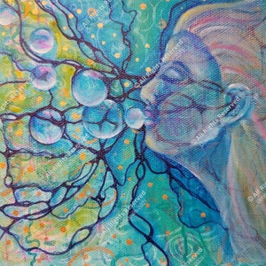 My ME Sigil Intuitive Painting Healing I am not what happened to me