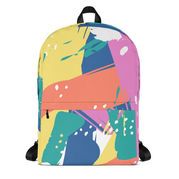 colorful backpack