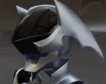 Kingdom Hearts Aqua Armor: Full 3D Printable Model (Digital File)