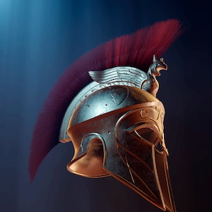 AC Odyssey Alexios/Kassandra Helmet 3D print files(Digital file for 3d print)