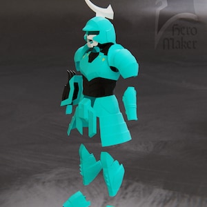 Shin Mouri Sky Armor - Yoroiden Samurai Troopers (Digital file for Papercraft/Foamcraft)