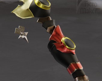 Kingdom Hearts Terra Arm Armor - 3D Print Files (Digital File)