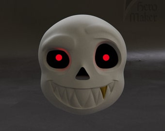 Fell Sans Helmet - Undertale 3D Print Model (Digital File)