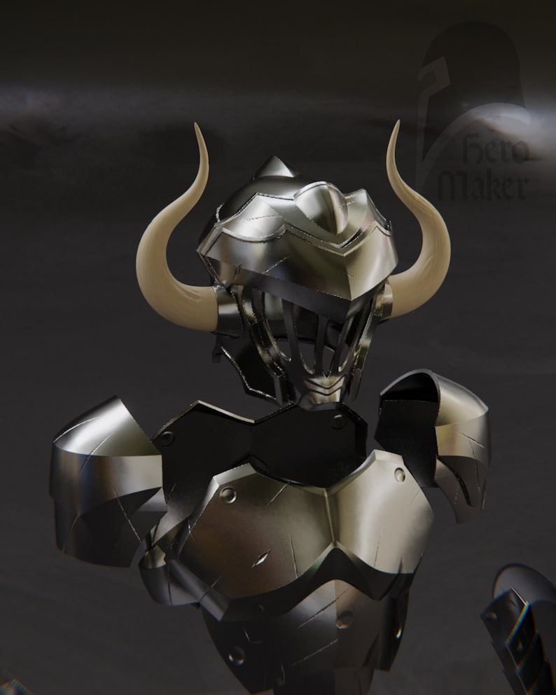 Goblin Slayer Full armor and sword for 3D print Digital file for 3d print