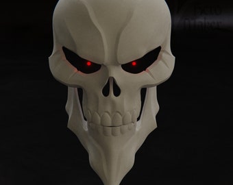 Overlord Skull Mask for 3D Printing (Digital File)