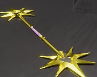 Elementalist Lux Staff 3D Model - League of Legends (Digital File)