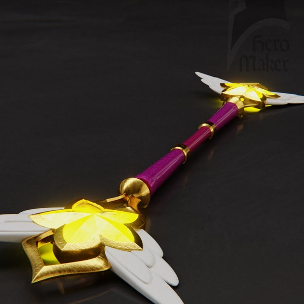 League of Legends - Lux Starguardian staff for 3D printing(Digital file for 3d print)
