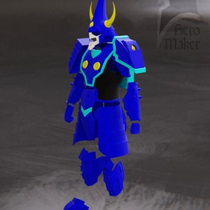 Touma Hashiba Sky Armor - Yoroiden Samurai Troopers (Digital file for Papercraft/Foamcraft)