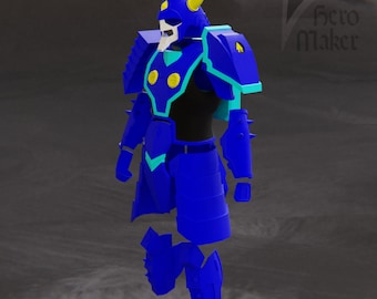 Touma Hashiba Sky Armor - Yoroiden Samurai Troopers (Digital file for Papercraft/Foamcraft)