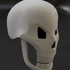 Undertale Papyrus Helmet 3D Print File (Digital File) image 2