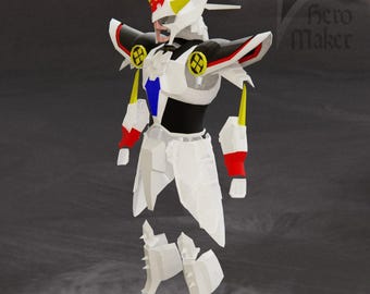 Ryo Sanada Inferno Armor - Yoroiden Samurai Troopers (3D printable)