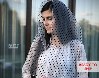 Shawl Scarf Church Scarf head covering Orthodox veils Catholic veil Church or Chapel veil mantilla scarf