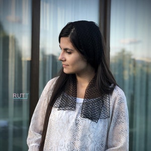 Dotted Church Scarf Head covering Christian Headbahd  Orthodox head wrap Catholic veil Church or Chapel veil mantilla scarf