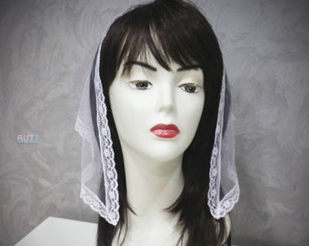 Testa della Chiesa che copre l'involucro della testa corta ortodossa RUTTSHOP Velo cattolico Chiesa o cappella sciarpa mantilla