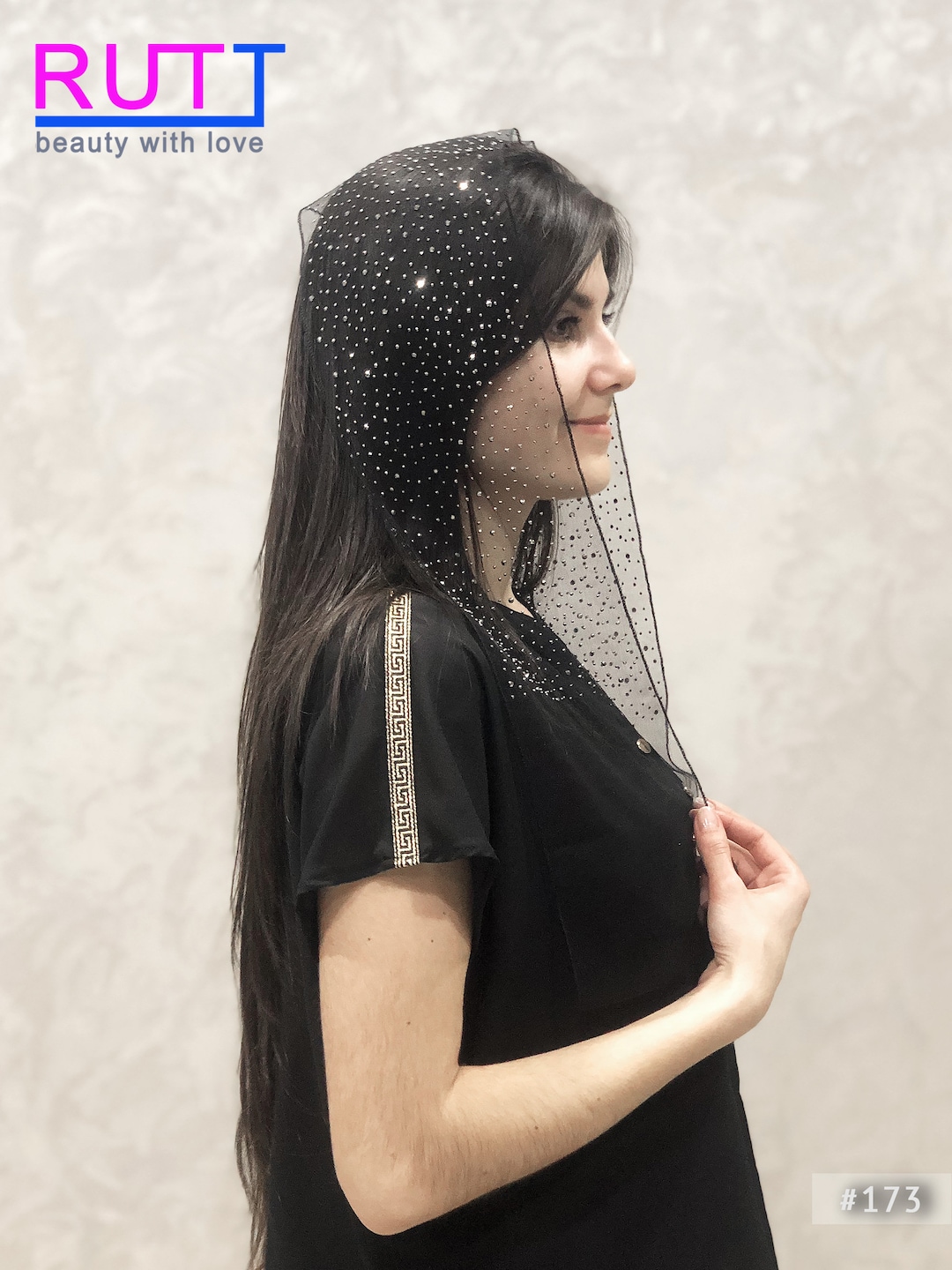 RUNRAYAY Weißer Spitzen Schleier - Mantilla Für Kirche & Hochzeit