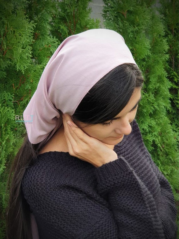 Soft Cotton Scarf Church Head Covering Catholic Head Wrap for Etsy