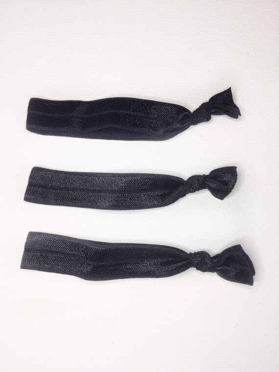 No Crease Hair Ties Fabric Hair Ties Dual Purpose Elastic Etsy