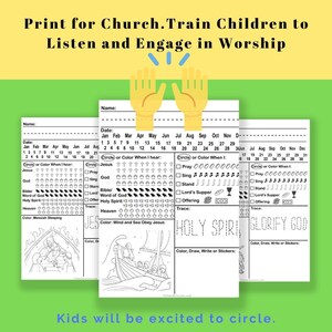 Licencia de la Iglesia. Notas de sermones para niños imprimibles, Notas de sermones para niños, Notas de sermones para imprimir, Cuaderno para niños, Cuaderno de la Iglesia
