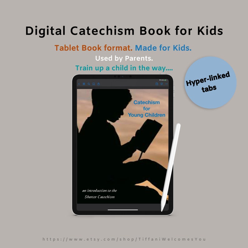 Catechism Questions and Answers Digital Book for Young Etsy