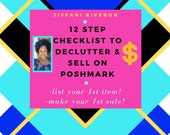 Poshmark Seller Home Business Roadmap| Make First Sales Checklist to Declutter, List, and Make Sales Guide