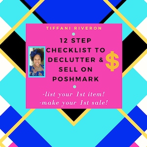 Poshmark Seller Home Business Roadmap| Make First Sales Checklist to Declutter, List, and Make Sales Guide