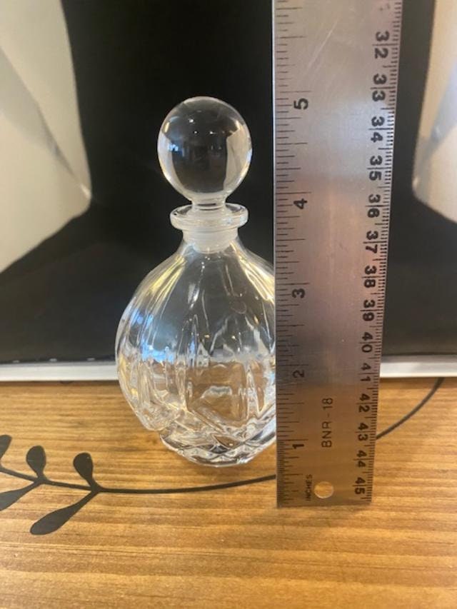 RCR【  Crystal Rock】社製 香水瓶　ヴィンテージ品 Vintage RCR Royal Crystal Rock Perfume Bottle With Round Ball