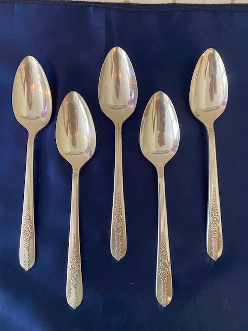 1939 Oneida Nobility Plate ROYAL ROSE Silverplate Silverware Etsy