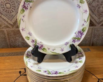 Vintage Noritake China NANCY Set of Dessert Plates Salad Plates